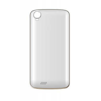 Back Panel Cover For Intex Cloud N12 White - Maxbhi.com
