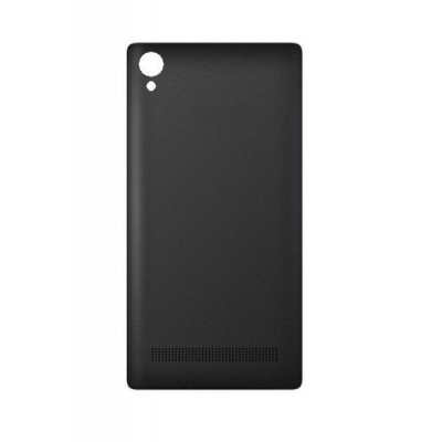 Back Panel Cover For Intex Cloud Power Black - Maxbhi.com