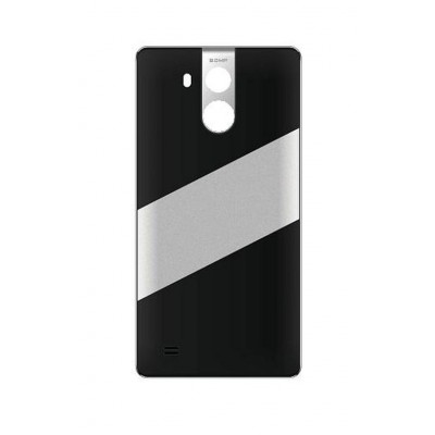 Back Panel Cover For Intex Cloud String Hd Black - Maxbhi.com
