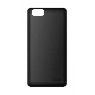Back Panel Cover For Intex Cloud V Black - Maxbhi Com