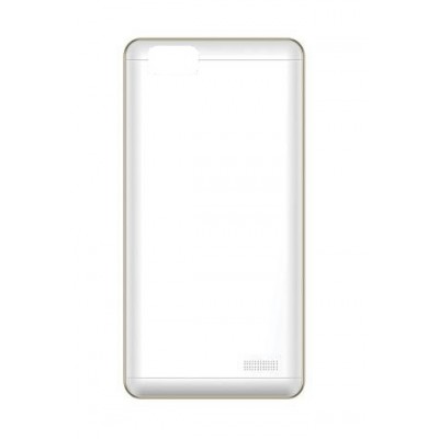 Back Panel Cover For Intex Cloud V White - Maxbhi Com