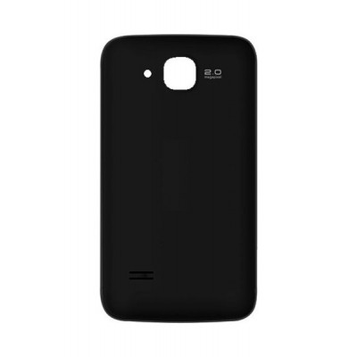 Back Panel Cover For Intex Cloud X11 Black - Maxbhi.com