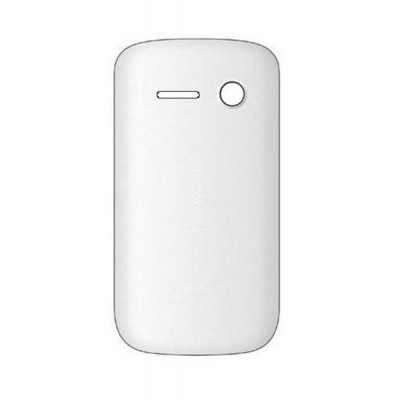 Back Panel Cover For Intex Cloud X3 White - Maxbhi.com