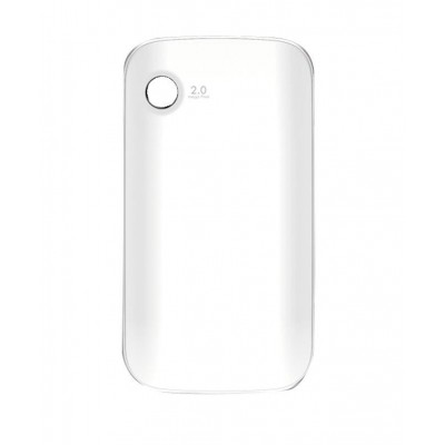 Back Panel Cover For Intex Cloud X5 White - Maxbhi.com