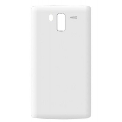 Back Panel Cover For Intex Crystal 702 White - Maxbhi Com