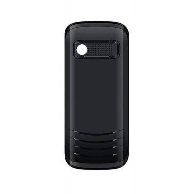 Back Panel Cover For Intex Eco 206 Black - Maxbhi.com