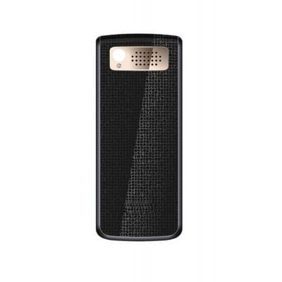 Back Panel Cover For Intex Gold Black - Maxbhi.com