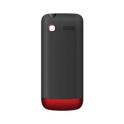 Back Panel Cover For Intex Grand Eon Black - Maxbhi.com
