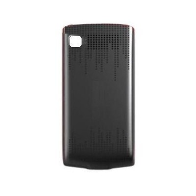 Back Panel Cover For Intex Hiphop Black - Maxbhi.com