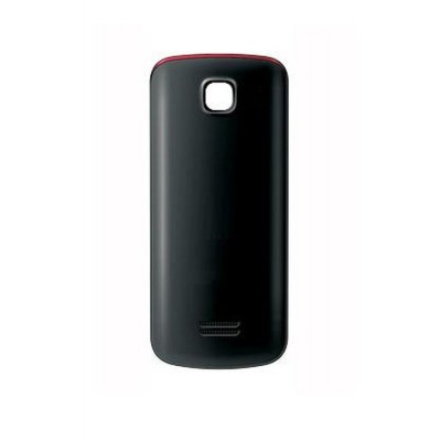 Back Panel Cover For Intex In 007 Maxima Black Red - Maxbhi.com