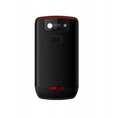 Back Panel Cover For Intex Ismart Black Red - Maxbhi.com