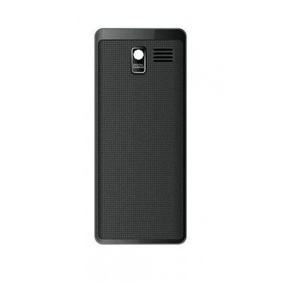 Back Panel Cover For Intex Nano 101 Black - Maxbhi.com