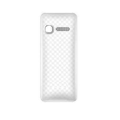 Back Panel Cover For Intex Neo 201 White - Maxbhi.com