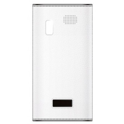 Back Panel Cover For Intex Plasma White - Maxbhi Com