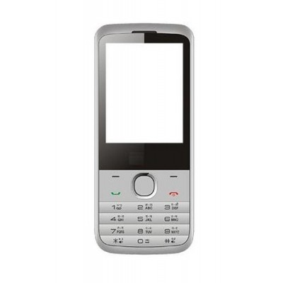 Back Panel Cover for Intex Slimzz Duoz - White
