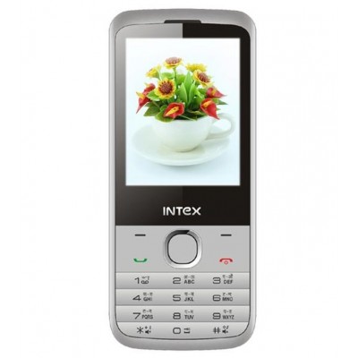 Back Panel Cover for Intex Slimzz - White