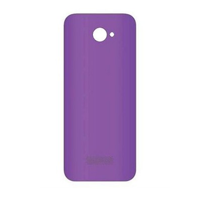Back Panel Cover For Intex Platinum Pearl Purple - Maxbhi.com