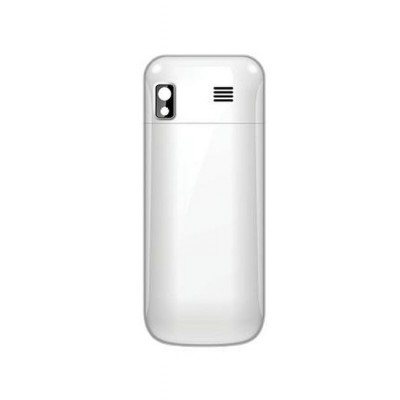 Back Panel Cover For Intex Platinum Power White - Maxbhi.com