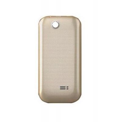 Back Panel Cover For Intex Sense 3.0 Brown - Maxbhi.com