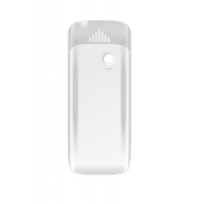 Back Panel Cover For Intex Spark White - Maxbhi.com