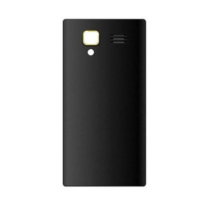 Back Panel Cover For Intex Turbo Berry Black - Maxbhi.com