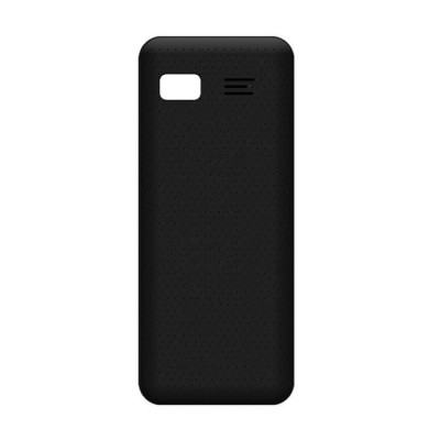 Back Panel Cover For Intex Turbo Duoz Black - Maxbhi.com