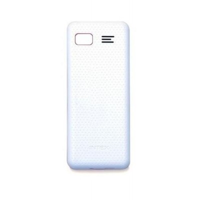 Back Panel Cover For Intex Turbo Duoz White - Maxbhi.com