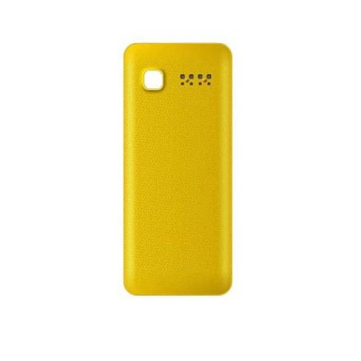 Back Panel Cover For Intex Turbo S4 Yellow - Maxbhi.com