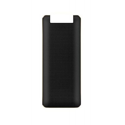 Back Panel Cover For Intex Turbo Selfie Black - Maxbhi.com