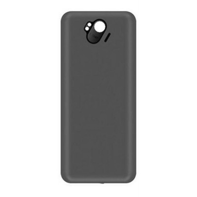 Back Panel Cover For Intex Turbo V2 Black - Maxbhi.com