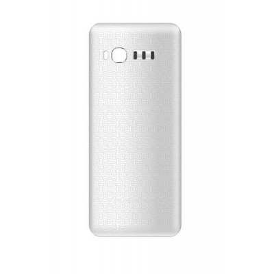 Back Panel Cover For Intex Turbo V7 White - Maxbhi.com
