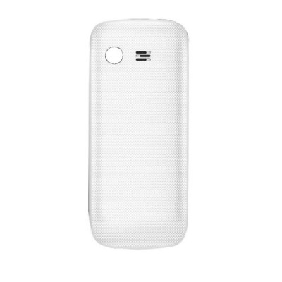 Back Panel Cover For Intex Yuvi 2 Plus White - Maxbhi.com