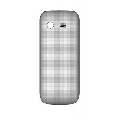 Back Panel Cover For Intex Yuvi Pro Silver - Maxbhi.com