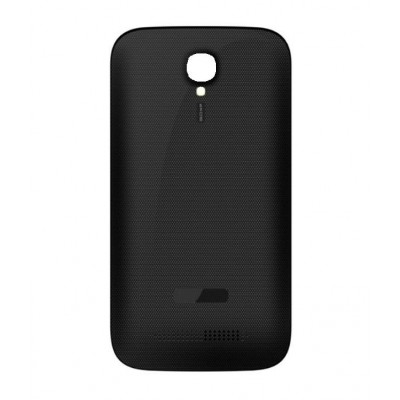 Back Panel Cover For Karbonn A1 Plus Super Black - Maxbhi.com