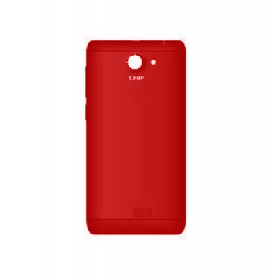 Back Panel Cover For Karbonn A240 Red - Maxbhi.com