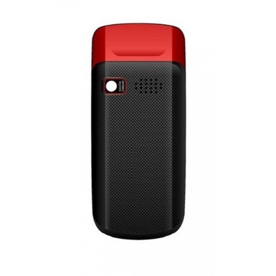Back Panel Cover For Karbonn K101 Star Black Red - Maxbhi.com