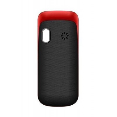 Back Panel Cover For Karbonn K103 Black Red - Maxbhi.com