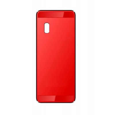 Back Panel Cover For Karbonn K130 Fun Red - Maxbhi.com