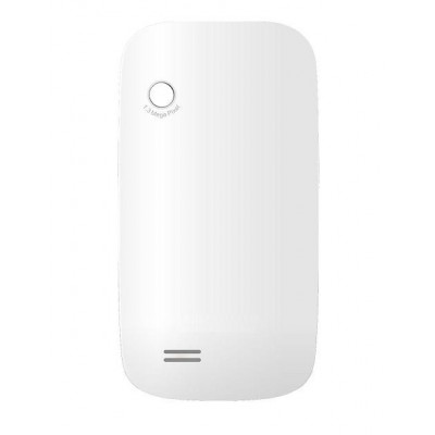 Back Panel Cover For Karbonn K60 White - Maxbhi.com