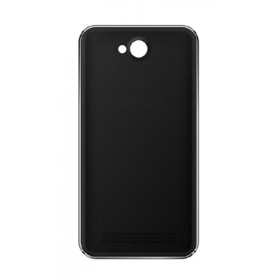 Back Panel Cover For Karbonn Smart A66 Black - Maxbhi.com