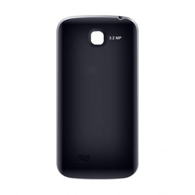 Back Panel Cover For Karbonn Smart A92 Black - Maxbhi.com