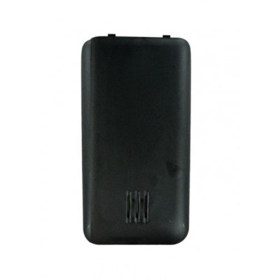 Back Panel Cover For Karbonn Sound Wave K451 Silver Black - Maxbhi.com