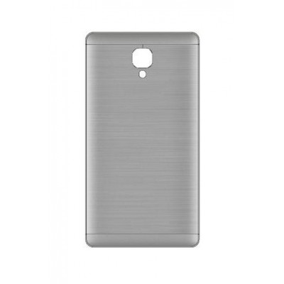Back Panel Cover For Karbonn Titanium Mach Six Grey - Maxbhi.com