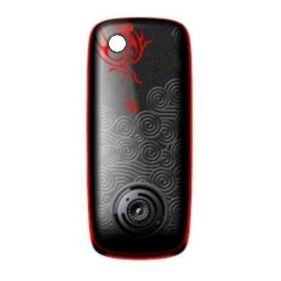 Back Panel Cover For Kenxinda W2 Black Red - Maxbhi.com