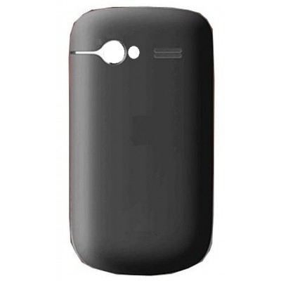 Back Panel Cover For Lava Discover 140 Black - Maxbhi Com
