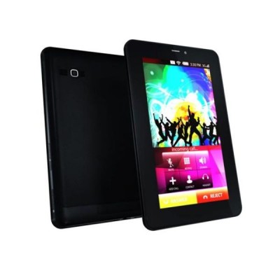 Back Panel Cover For Lava Etab Connect Black - Maxbhi.com