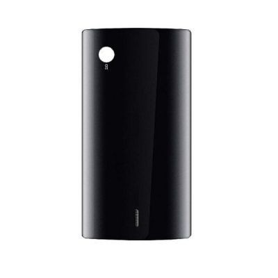 Back Panel Cover For Lava Iris 354 Black - Maxbhi.com
