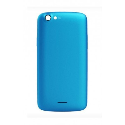 Back Panel Cover For Lava Iris 400 Colors Blue - Maxbhi.com