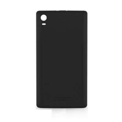 Back Panel Cover For Lava Iris 410 Black - Maxbhi.com