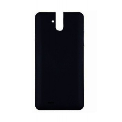 Back Panel Cover For Lava Iris 550q Black - Maxbhi.com